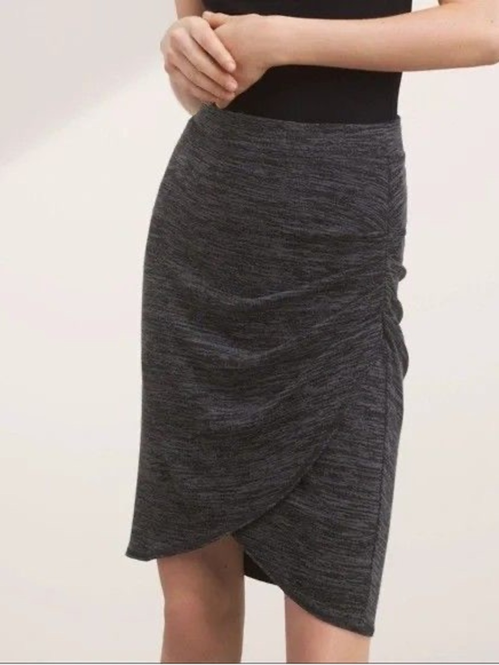 Aritzia Wilfred Free Tyra Faux Wrap Skirt